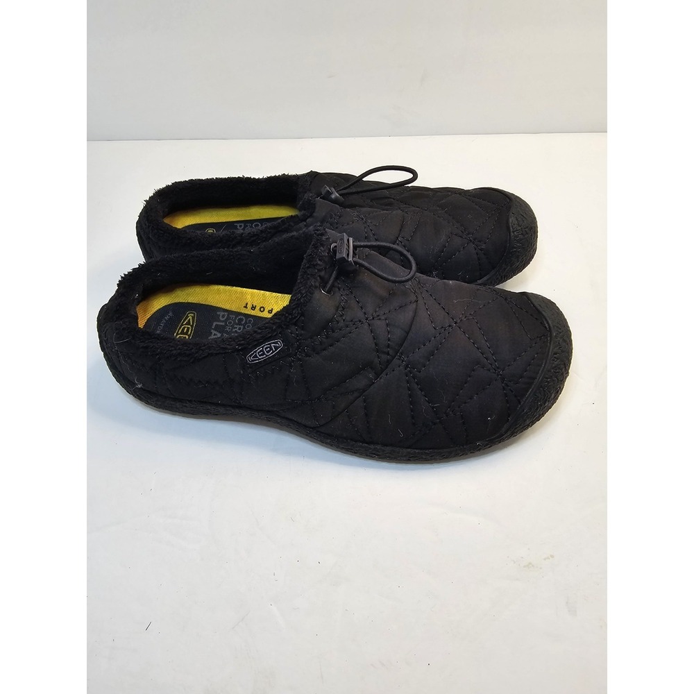 KEEN Women's Size 7.5 M Howser Wrap Slip On Shoes Black Arch Support